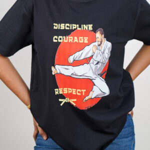 Airly Karate Printed T-shirt For Women